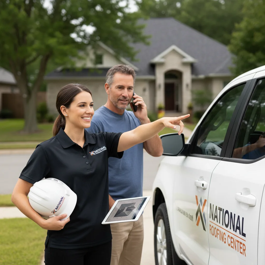 National Roofing Center customer support in Mound